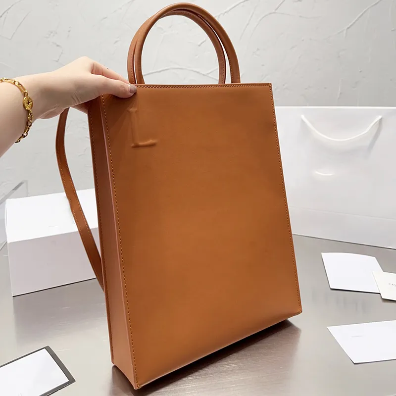 Leather vertical tote sale
