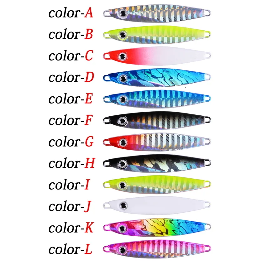 Metal Fishing Lures Jig Set 7g To 40g Sinking Lure With Vibe Blade For Pike  And Bass Sea Fishing Spoon Rainbow Trout Bait From Wai05, $9.64