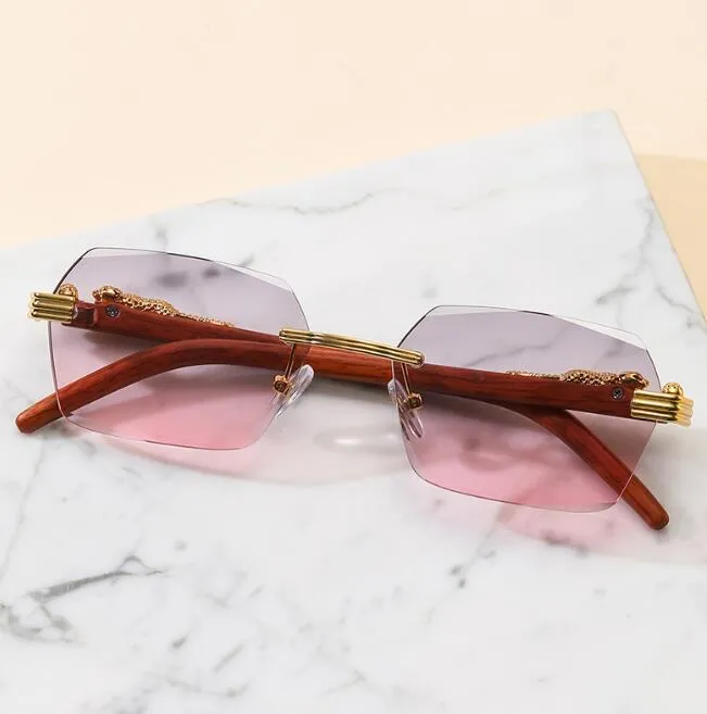 Lentes Peque os Borde De Corte Irregular Superclaro Gafas De Sol
