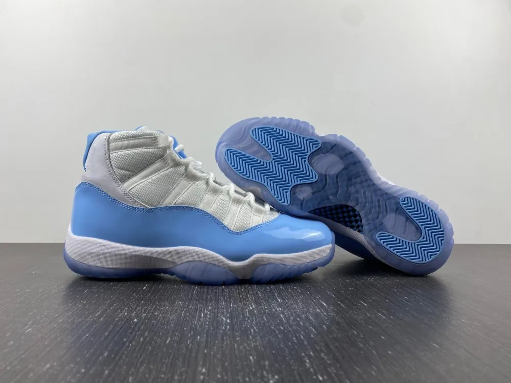 University blue 11s top