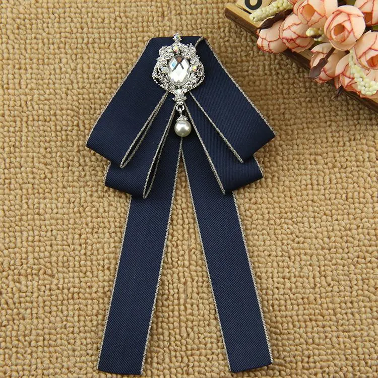 Neck Ties Elegant Ribbon Bowtie Female Girl Adjustable Suit Shirt School Uniform Butterfly Office Women Accessory Gifts