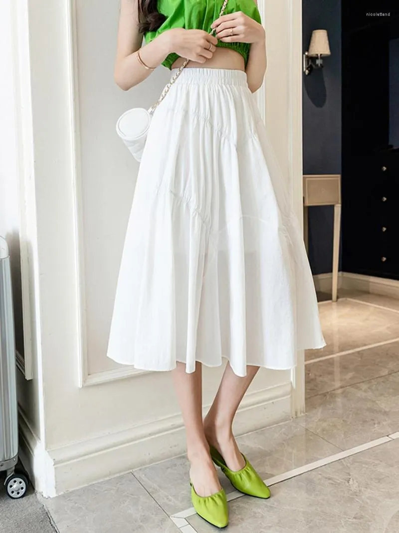 Mid length flowy skirts clearance