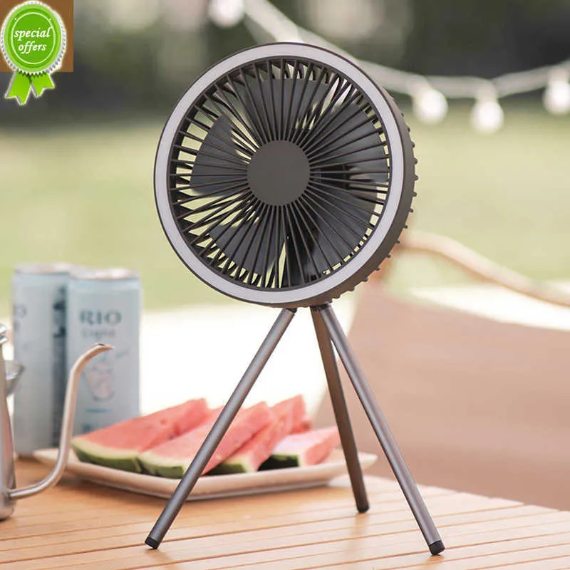 Nouveau ventilateur trépied Youpin ADYSS Q212 ventilateur de Camping en plein air éclairage ventilateur électrique avec Powerbank multi-fonction plafond USB ventilateur de bureau