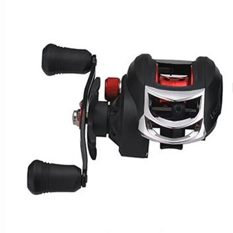 Moulinets de pêche nouveauté simplement accessoires de canne à pêche 17 plus 1 roulements à billes 7.2to1 rapport de vitesse léger portable baitcast jeunesse populaire lo021 B23