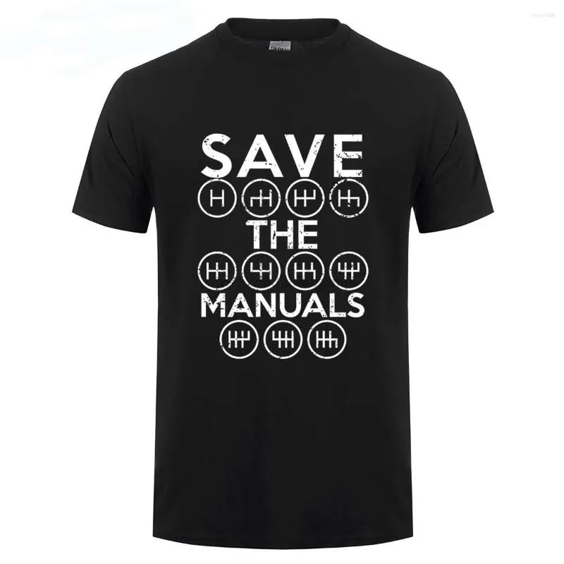 Men's T Shirts Save The Manual Gearbox T-shirt