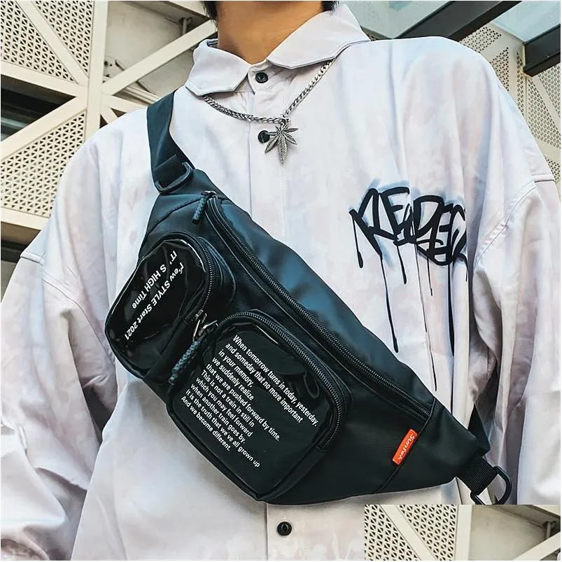 DHgate Japanese Tooling Style Waist Bag Original Uoct.All Messenger Bag Couple Transparent Functional Drop Delivery Lage Acces Dhixv Bags Luggage Accessories