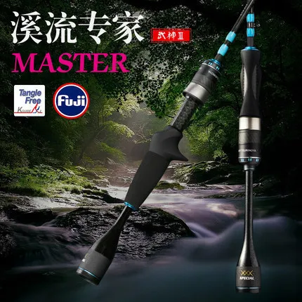 Canne da pesca per barche Canna TSURINOYA MASTER UL Power 1.4 1.68m FUJI Accessori per anelli guida Trota Casting Spinning 2 sezioni 230525