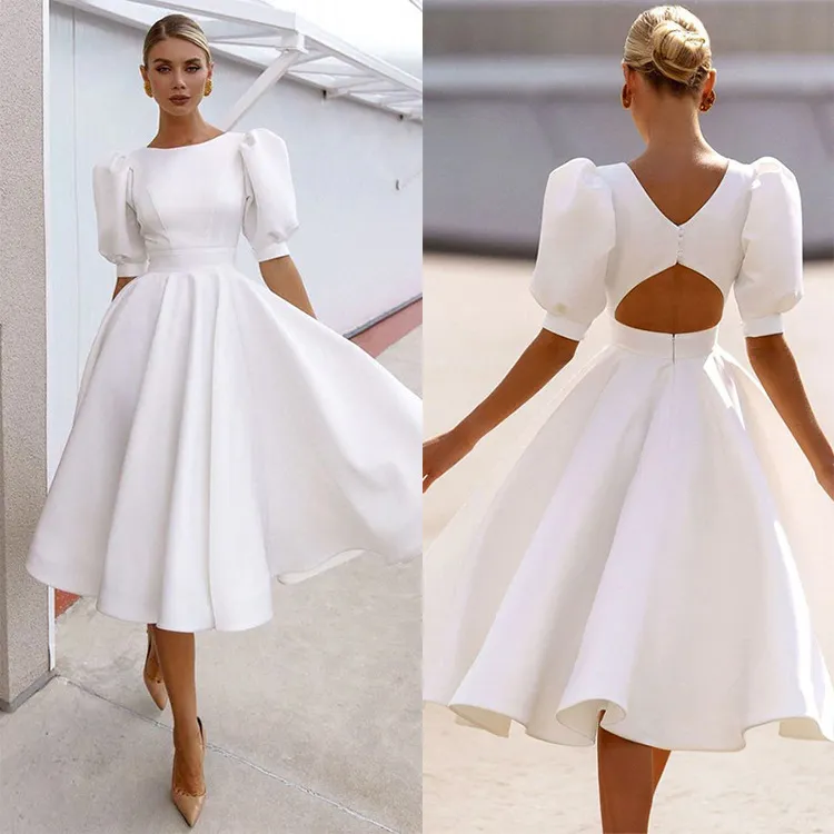 White grade 8 grad dresses best sale