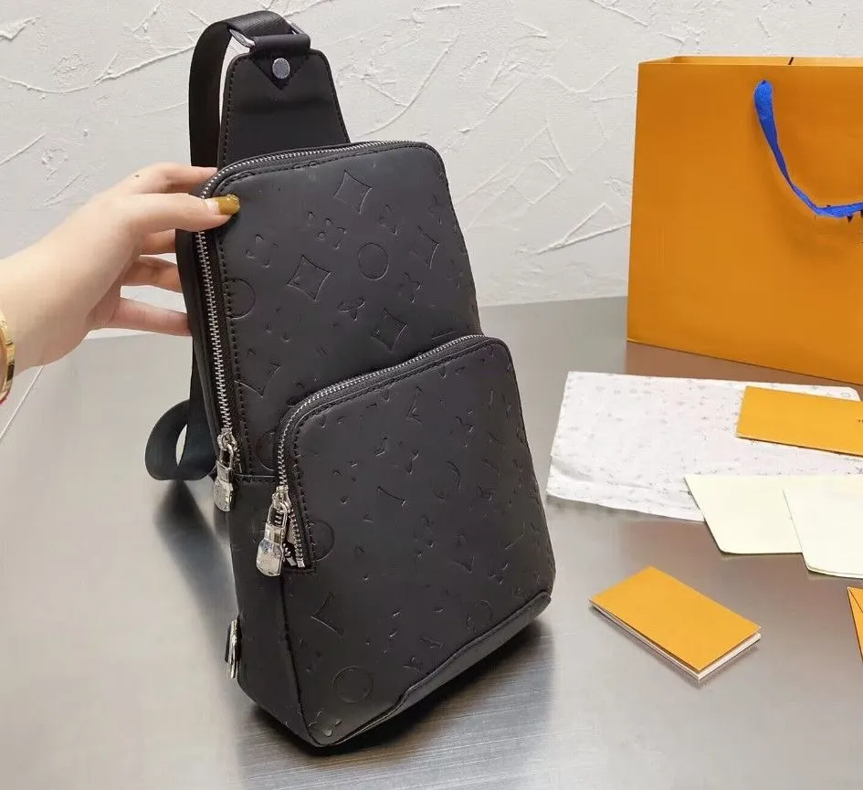 High Quality Designer Mens Crossbody Bag Luxury Sling Bag Chest Pack And Shoulder Bag With Wallet 5A Leather Crossbody Sling Bag Men For Men From Juan5518016 25.71 DHgate.Com
