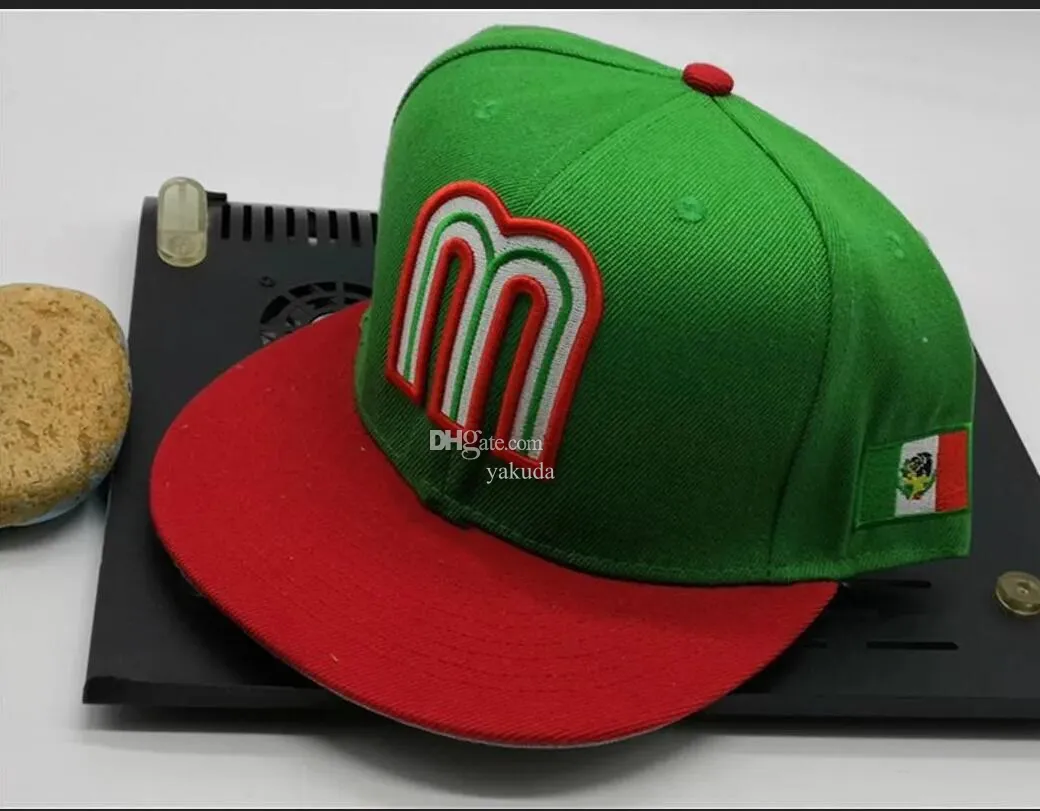 Mexico Fitted Number Soccer Soft Cap Street Fashion Hat For Fans