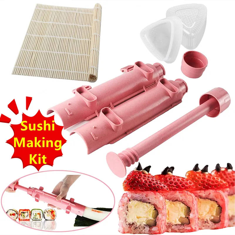 DIY Sushi Making Kit With Quick Bazooka, Japanese Rolled Rice Mold, And  Bento Accessories 230525 From Keng10, $8.08