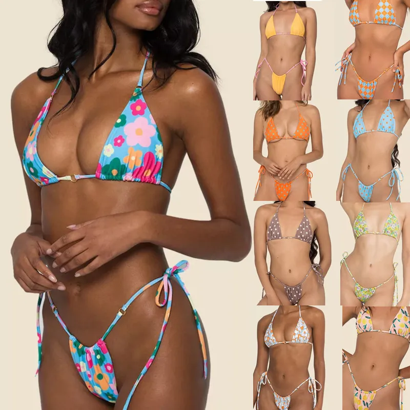 Hot Selling Sexy Women Girl Two Pieces Beachwear Swimwear Swimsuit Tankini  Bikini - China Bikini and Designer Swimwear price