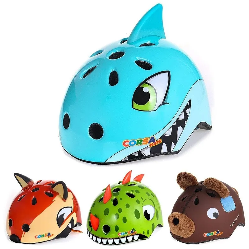 Capacetes de ciclismo Kids Bicycle Children Bike Helmet City Road Road para meninos meninas esportes ao ar livre Skate 230525