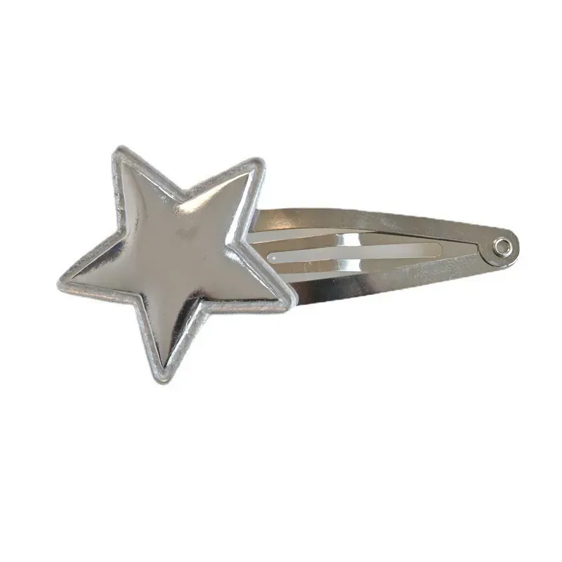 Jóias de jóias de moda clipe de cabelo de bico de pato estrela de estrela