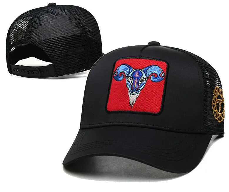 2023 Uomo Dodici segni zodiacali cinesi Berretti da baseball Uomo Cappello Hip Hop Stivali locali Negozio online Animal Snapbacks Caps Uomo A4