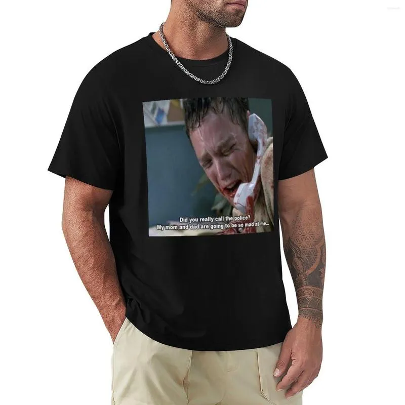 Herrpolos Stu Macher T-shirt Kort ärmpojkar Vita T-skjortor för män Bomull