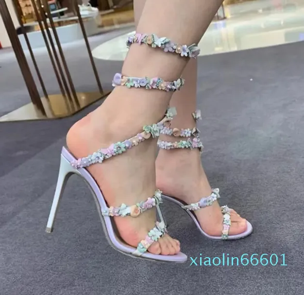 Bulk Purple High Heels For Women, Elegant Evening Dress Shoes With Floral  Detail, 9.5cm Serpentine Ankle Strap, Designer Womens Heels Sizes 35 43 At  Only $57.83 | DHgate.Com