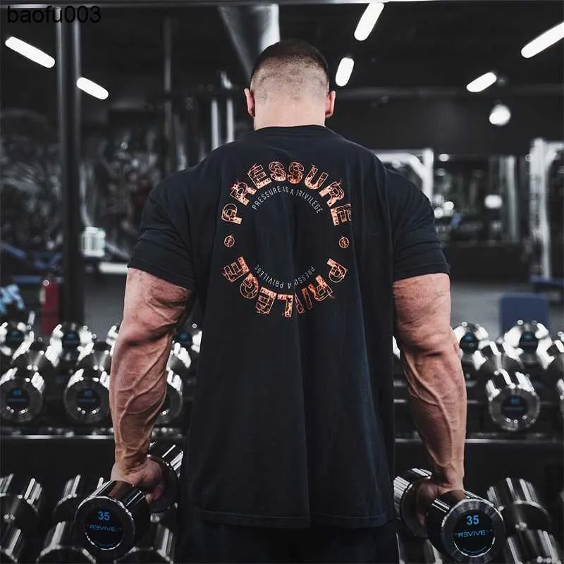 Camisetas para hombres 2023 New Gym Fitness T Shirt CBUM Classic Thavage Hombres Loose Running Sports T shirt Algodon Camisas de manga corta Summer
