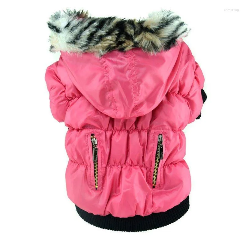 Dog Apparel Pet Clothing Waterproof Coat Small Puppy Hoodie Thick Jacket Clothes Outwear