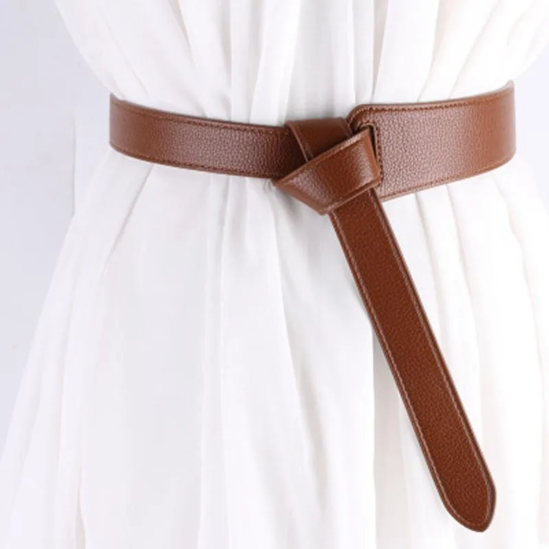 Ladies tie belts clearance