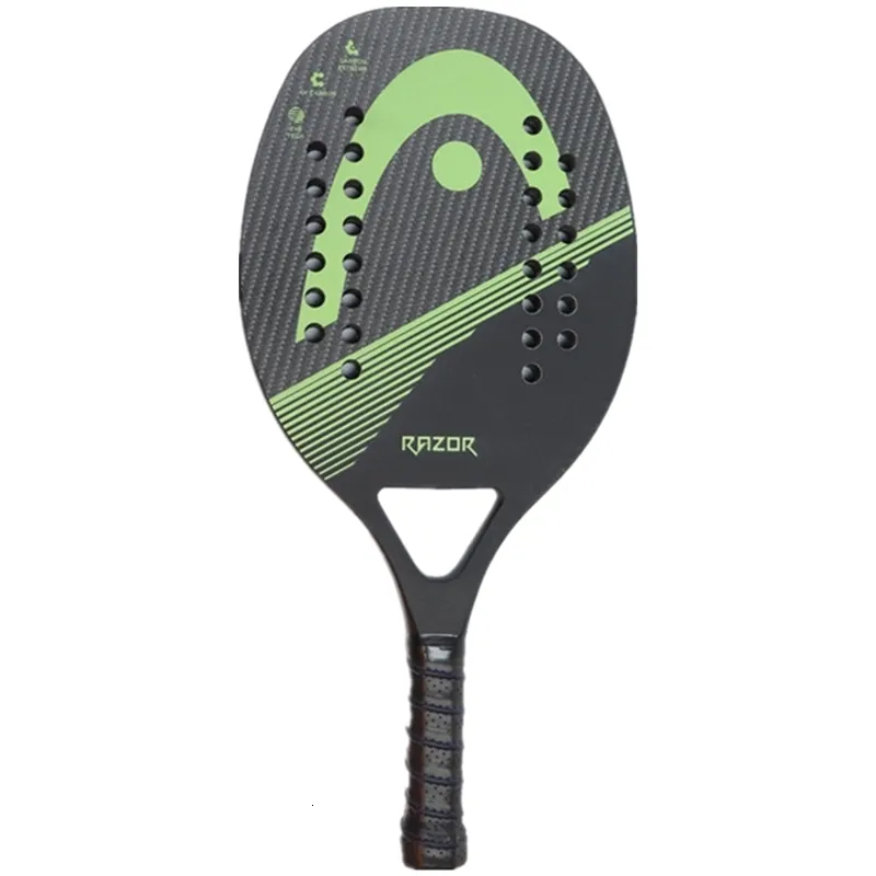 Tennisracketar Spot Carbon Fiber Tennis Racket Professional Raquete Beach Tennis Outdoor Sports Racket Padel Lätt med påse 230525