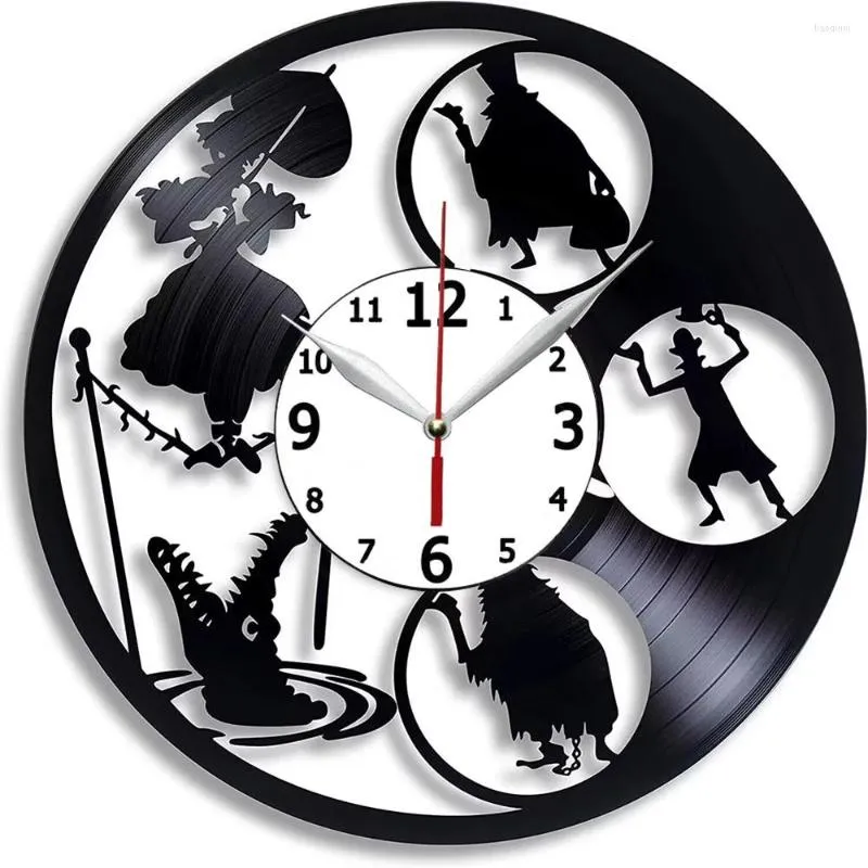 Horloges murales L'horloge du manoir hanté 12 pouces (30 cm) en enregistrement