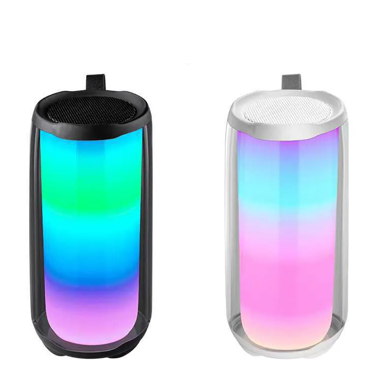 Pulse wireless bluetooth speaker with led deals lights
