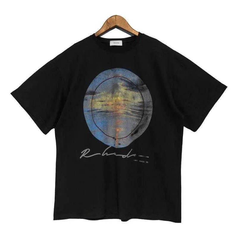 Wholesale Streetwear Tee Short Sleeved Graphic Cotton Tee
