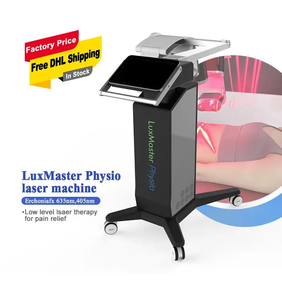 Newest Lux master Slimming Physio Laserdiode Lux master Lllt Pdt LED Lichttherapie Maschine Schmerz linderung Rotlicht therapie Pain Relief muscle stimulator