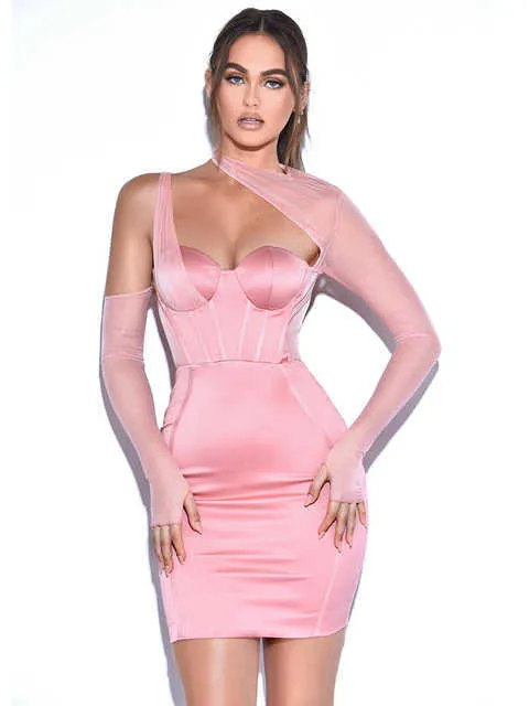 knee length dresses for ladies Sassy Satin Bodycon Homecoming Dress