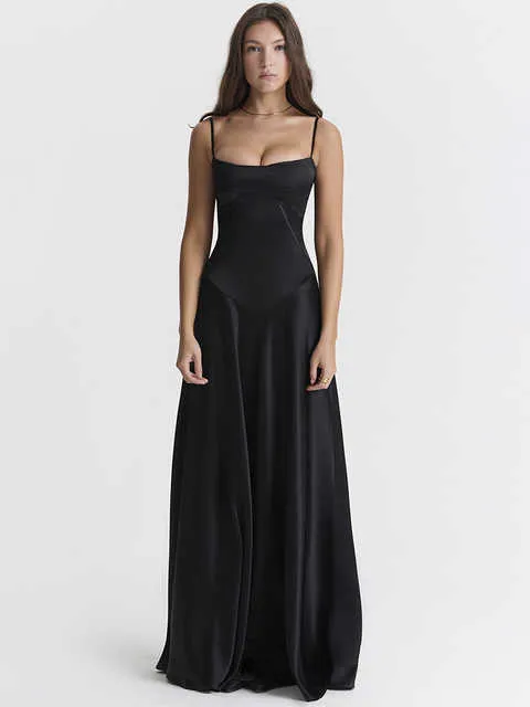 maxi summer dresses 2023 Women's Summer Dresses 2023 Spaghetti Strap Sleeveless Casual Split Long  Maxi Dress at Amazon Women's Clothing store