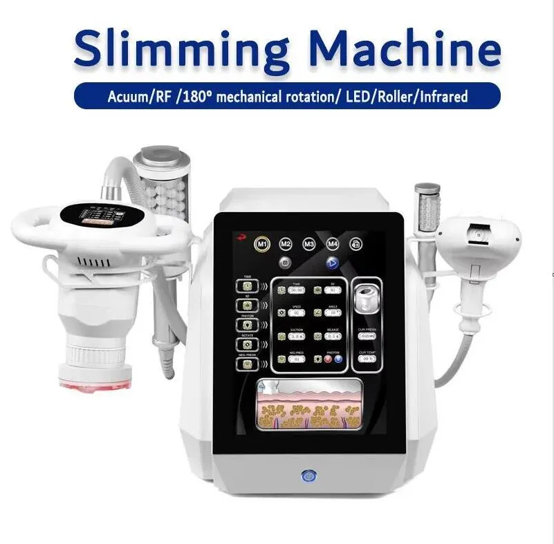 6 in 1 RF Facial Lifting Vacuum Slimming Machine for Weight Loss and Skin Rejuvenation