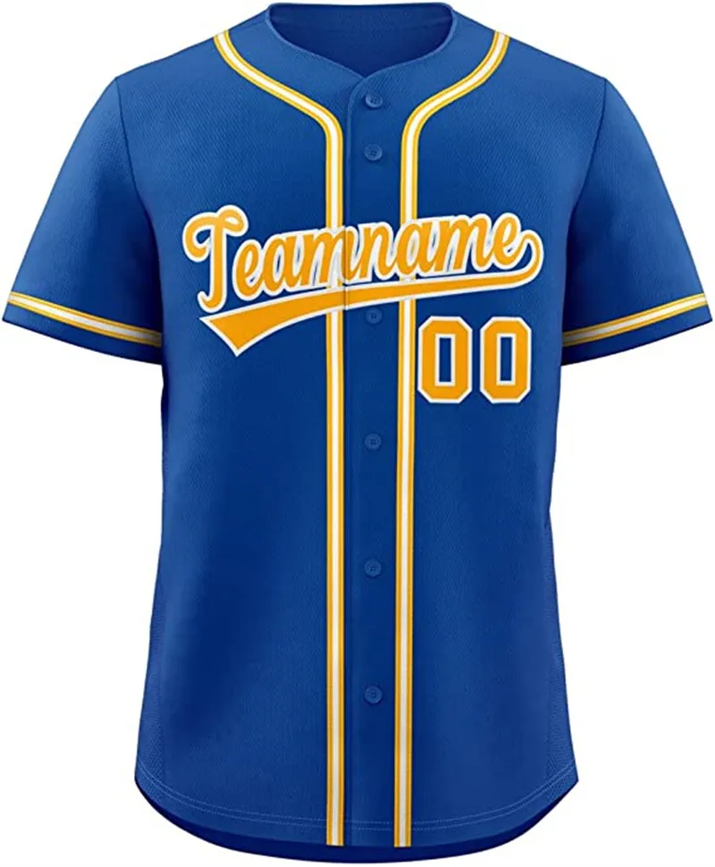 Maglia da baseball personalizzata Maglia da ricamo a mano cucita personalizzata Uomo Donna Gioventù Qualsiasi nome Qualsiasi numero Oversize Misto Spedito Blu 2605021