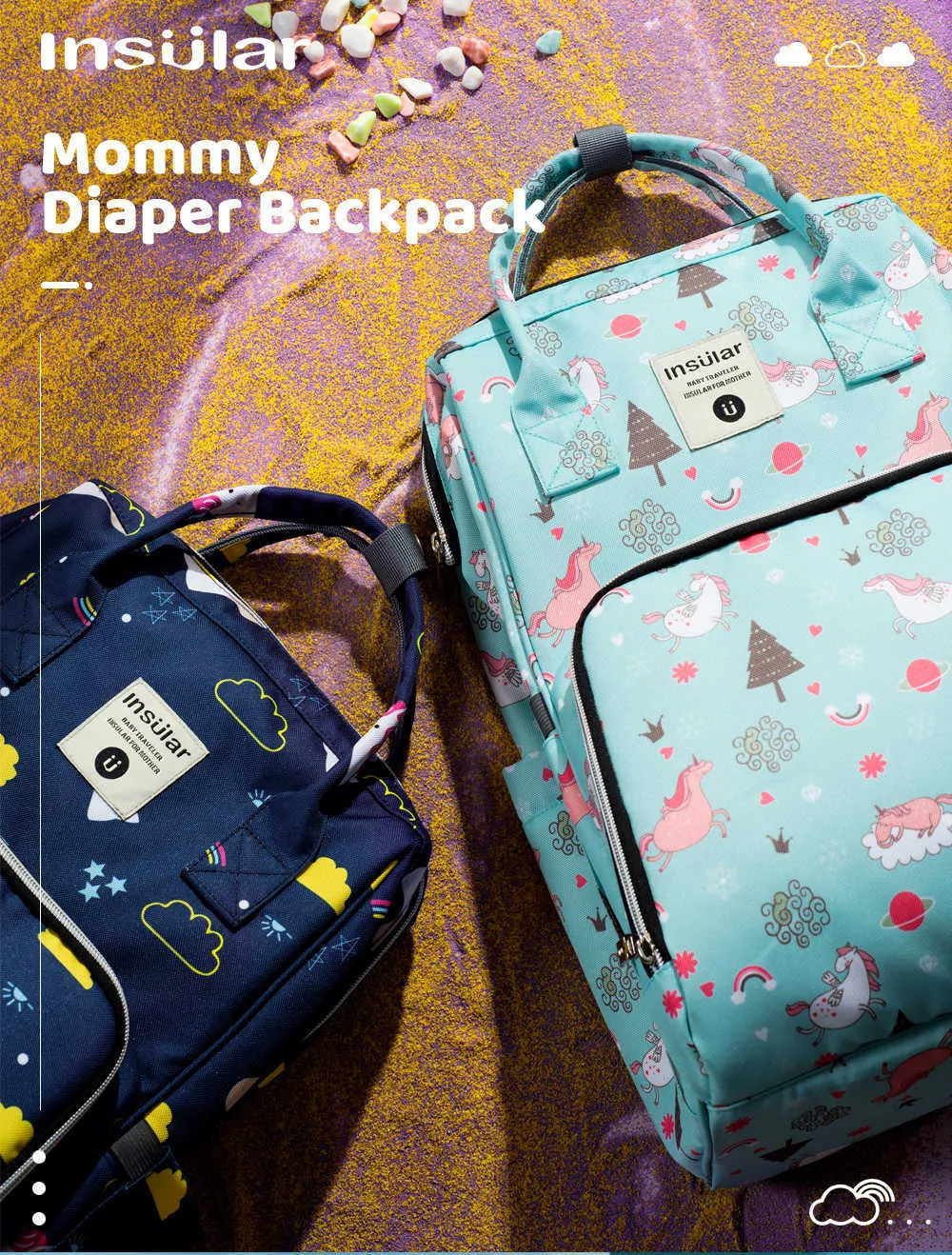 Insular Baby Owl Diaper Bag Backpack For Moms Maternal Stroller Organizer With Travel Hanging For Baby Care T230525 From Babiq03 3.63 DHgate.Com