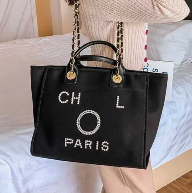 DHgate Womens Canvas Beach Bag Tote Handbag Large Capacity Small Chain Crossbody Bag Designer Handbags Outlet Sale Bags Luggage Accessories