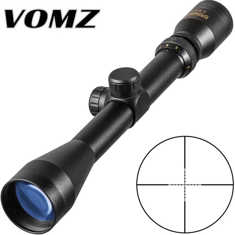 VOMZ NEW LENS 3-9X40 Cross Air Rifle Gun Hunting Scope Telescopic Sight Riflescope