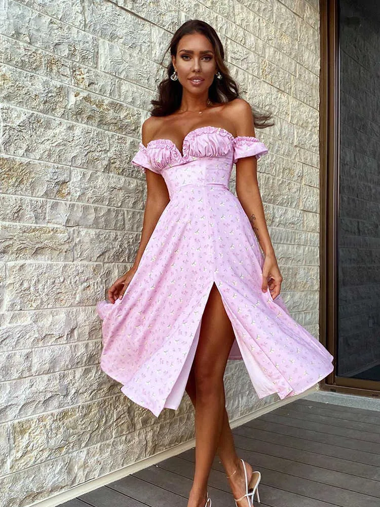 Summer Midi Cocktail Dress A Line Casual Summer Dress... From Join3, $26.14  In Bulk | DHgate.Com