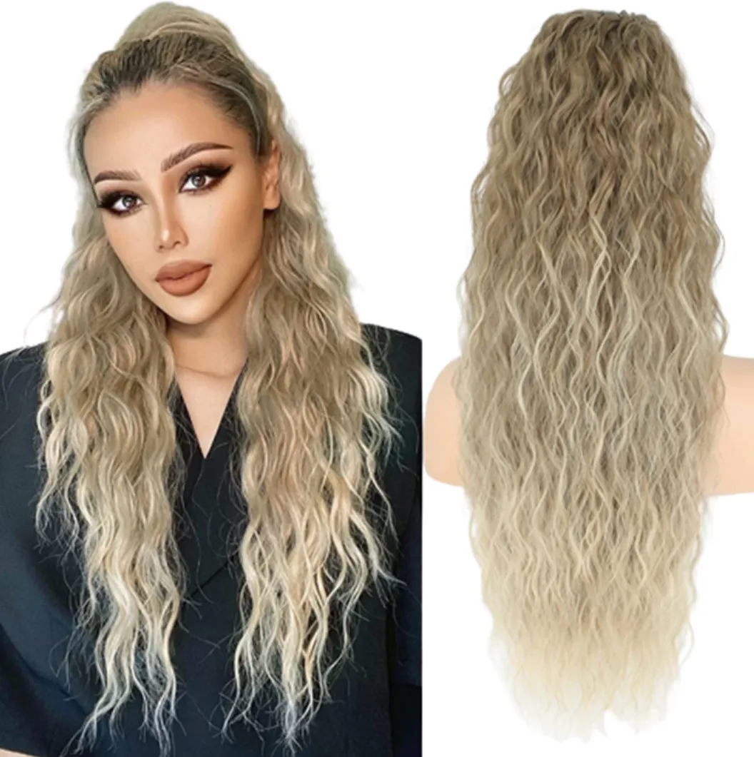 DHgate.com:Water Ripple Drawstring Ponytail Mesh Braid, Many Styles ...