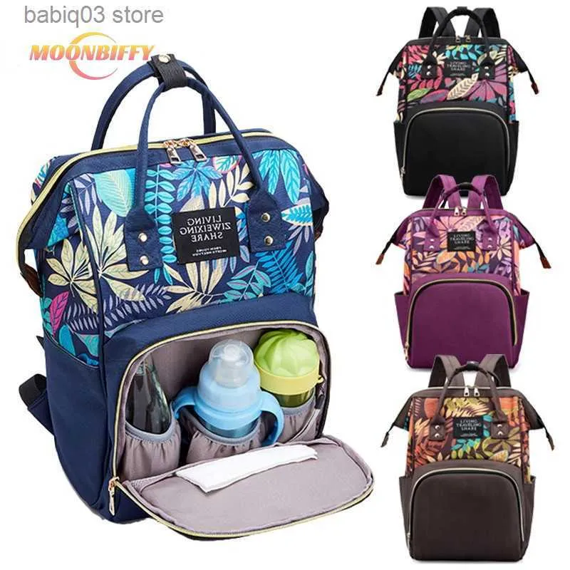 Diaper Bags Fashion Maternity Nappy Bag Backpacks Mommy Maternity Bags Travel Baby Care Diaper Bags Baby Mummy Bag Travel Backpack Baby Care T230526