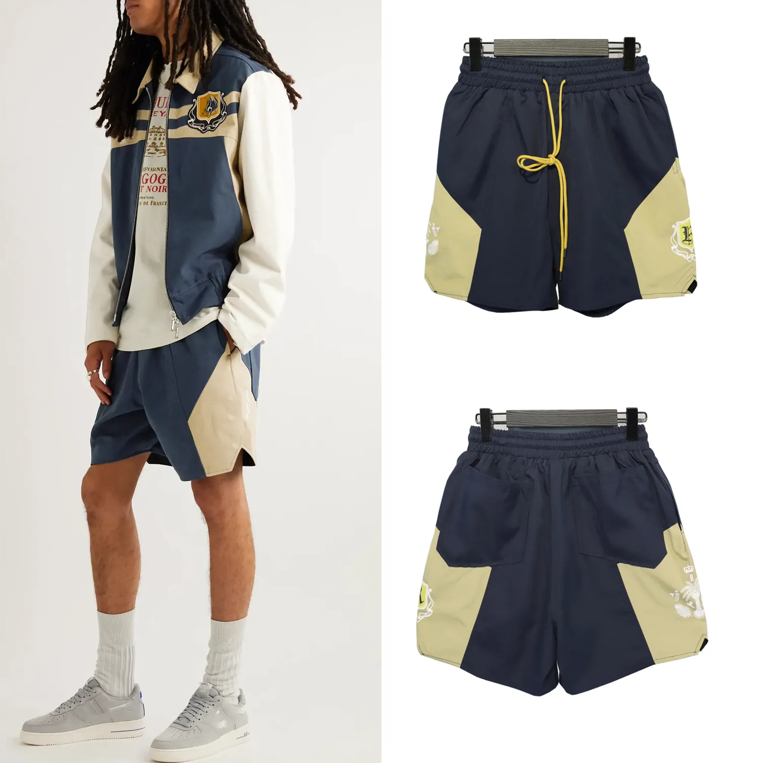 Pantalones cortos de diseñador para hombre, pantalones cortos de calle de moda de verano, ropa de EE. UU. TALLA XS-XL