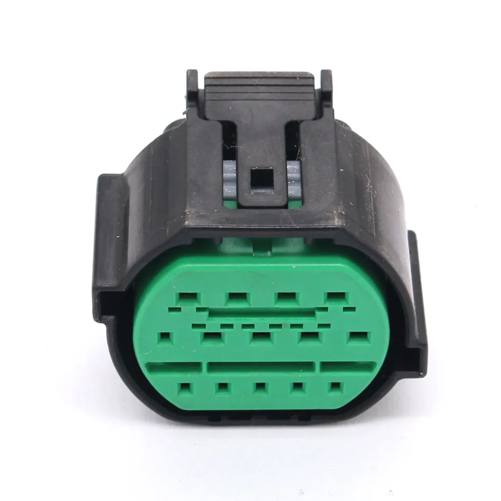 GL301-14021 KUM 14 PIN PINS Automotive Electronics Black Socket Waterproof Female Connector för GMC