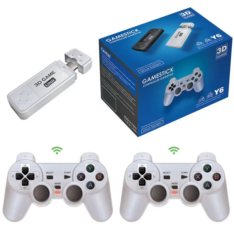 Console Rétro 4K – 20 000 Jeux Intégrés – 15 émulateurs – 2 Manettes Sans Fil – Plug & Play – Cadeau Familial