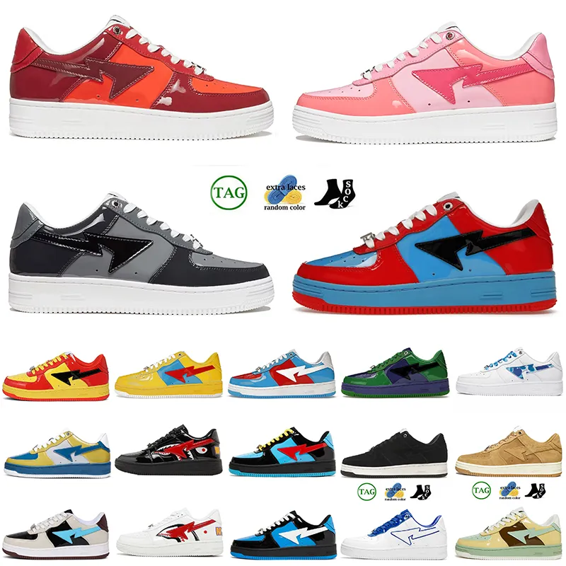 Top Sta Sk8 Sneakers Casual Chaussures Sports Femmes Hommes Mode Femmes Hommes Stas Sk8 Luxe Célèbre Designer Plate-forme Gris Orange Vert Mocassins Designers Formateurs