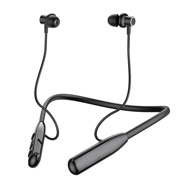 Bluetooth V 5.3 Auricolari wireless Neckband Hanging Neck ENC A bassa latenza Musica Sport Cuffie da gioco Auricolare resistente al sudore per Android per dispositivo mobile universale