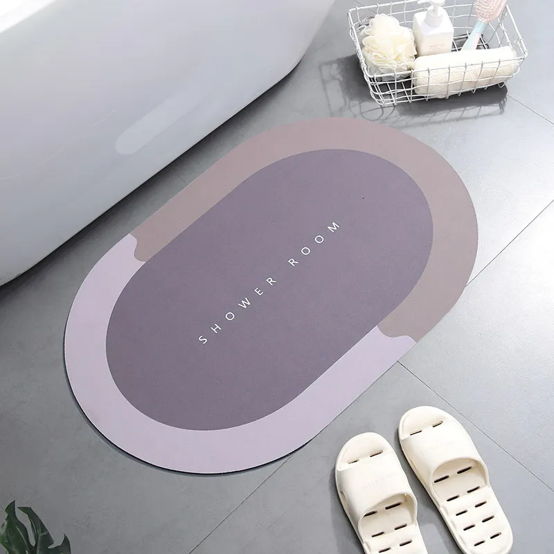 Matta modernt dusch badrum sovrum antislip absorberande matta enkelt kök ingång mjukt dörr badkar sidebad matta heminredning 230525