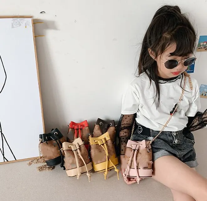 Fashion Children Bucket Handbag Mini Girls Princess Shoulder Bag Cute Baby Purse Good Selling From 10 14 DHgate
