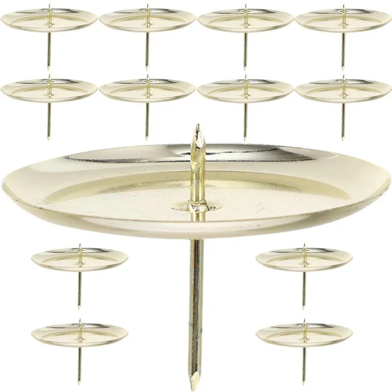 Kerzenhalter 20 Stück Para Mesa De Tischhalter Eisen Tasse Teelicht Kuchen Stick