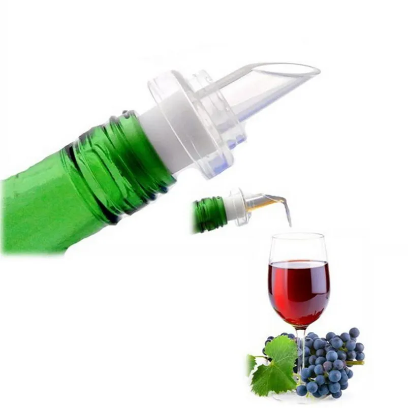 New Seal wine stopper Pourer Dust Cover Vacuum Preservation bottle caps Sealed Cookday Stoppers Wine Corks with Blister box