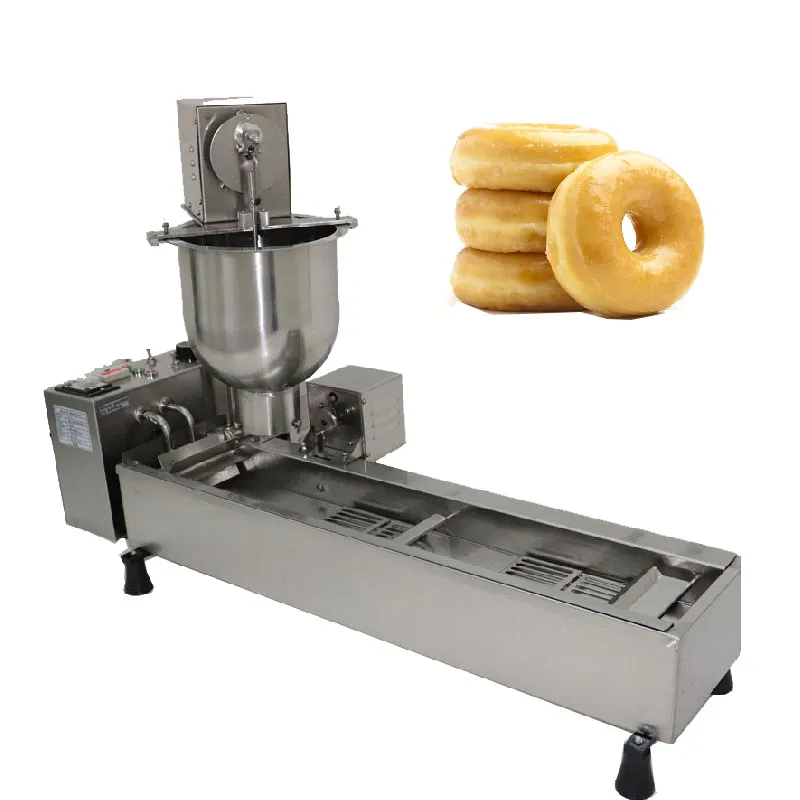 Electric Single Row Automatisk Donut Maker Circle Donut Fryer Maker Donut Donut Maker Machine Onut Making Machine 220V/110V