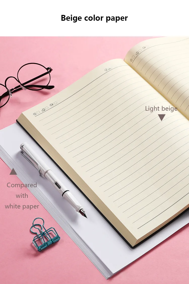 A4 Notepad Super Thick: 16 Inch Notebook, Student Notebook With Soft ...